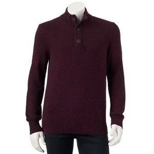 MEN'S URBAN PIPELINE MOCK NECK SWEATER S, L